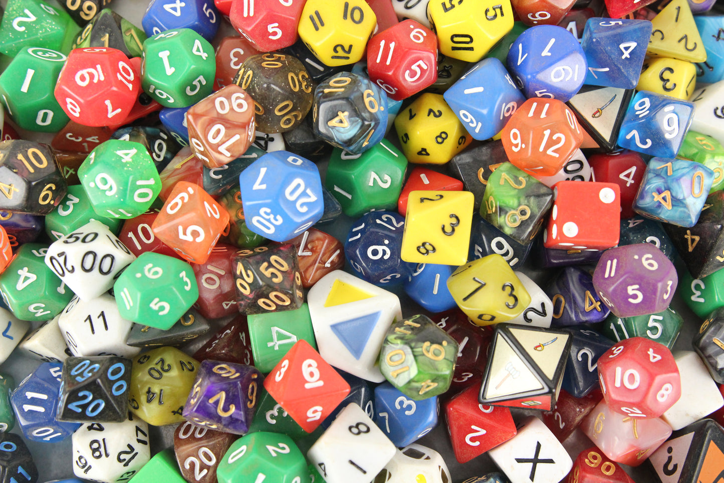 Assorted Polyhedral Numeral Dice