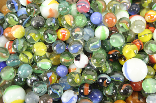 Assorted Vintage Marbles