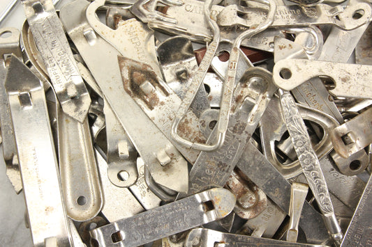 Assorted Vintage Church Key Bottle Openers