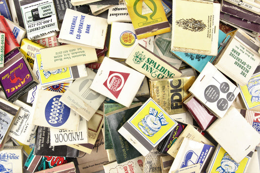 Assorted Vintage Matchbooks