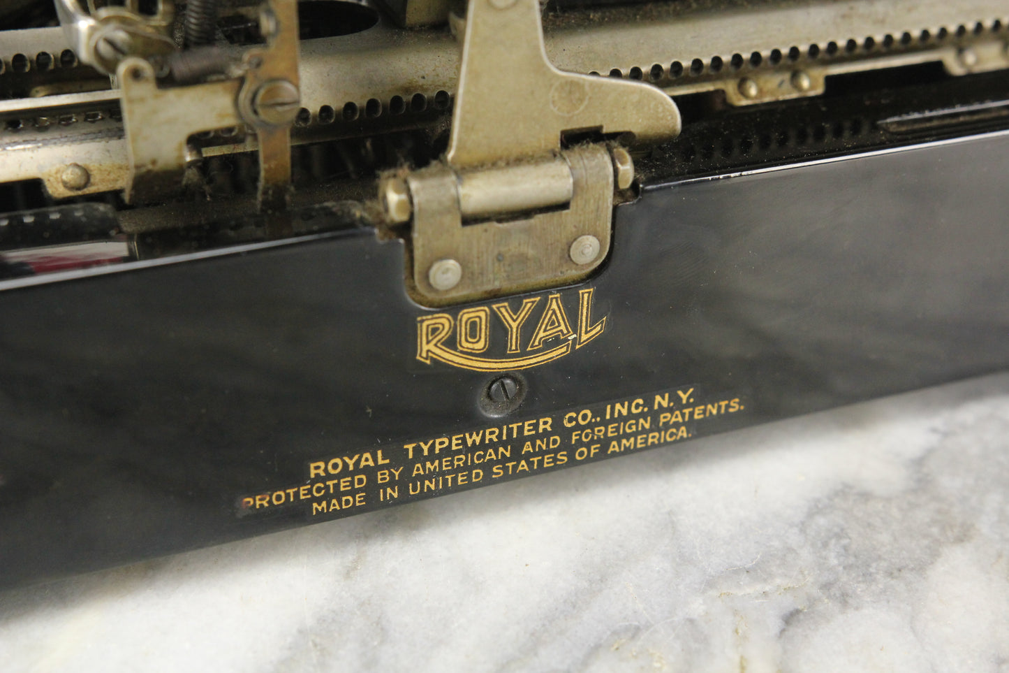 Royal Portable Model "P" Typewriter with Case, Made in USA, 1927