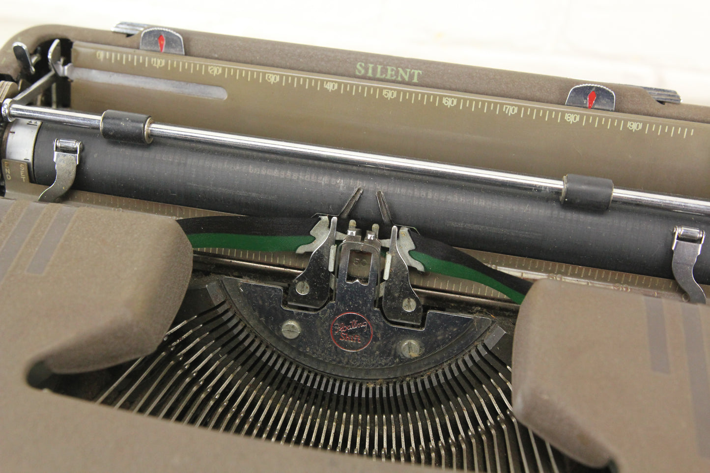 Smith-Corona Silent 5S Series Portable Typewriter with Case, 1952