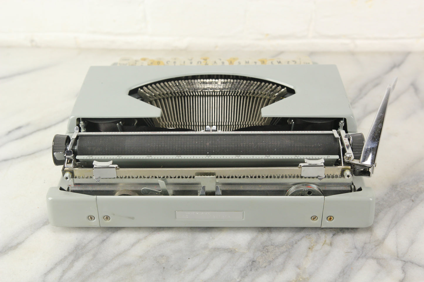 Royal Signet Portable Typewriter with Case, Made in Japan, 1971