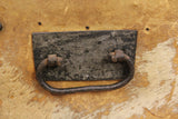Studded Hide Covered Wooden Trunk