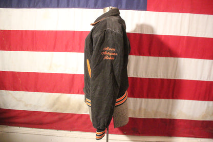 Newton, Massachusetts Corduroy Letterman Jacket, Size XS