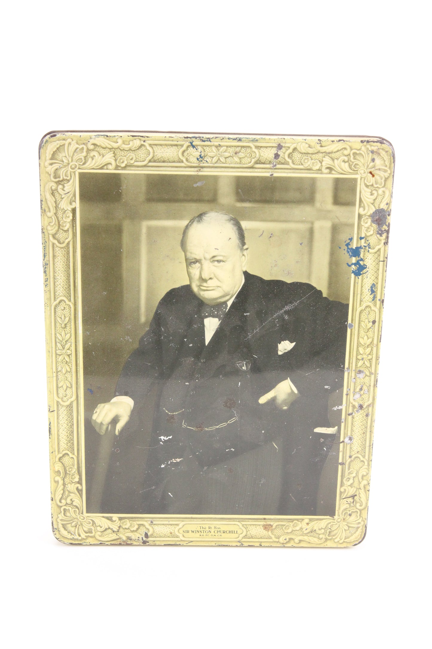 Sir Winston Churchill Huntley & Palmers Biscuits Tin, England