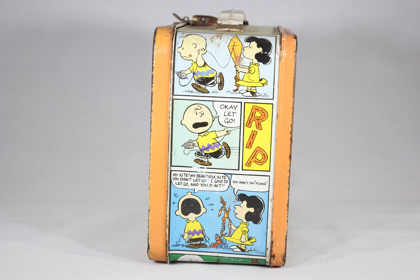 Peanuts by Schulz Thermos Brand Metal Lunchbox, 1959