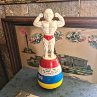 Plastic Strong Man Prank Novelty Vintage Toy