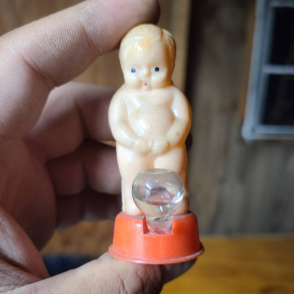 Peeing Baby Plastic Novelty Vintage Toy