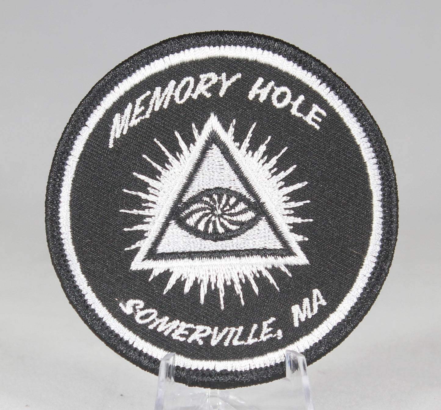 Memory Hole Vintage, Somerville, MA 3" Embroidered Patch