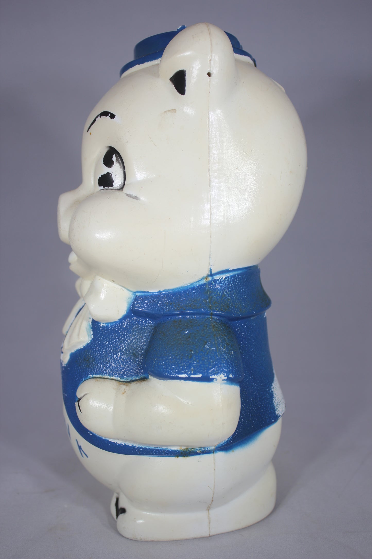Porky Pig Plastic Blow Mold Bank by Empire