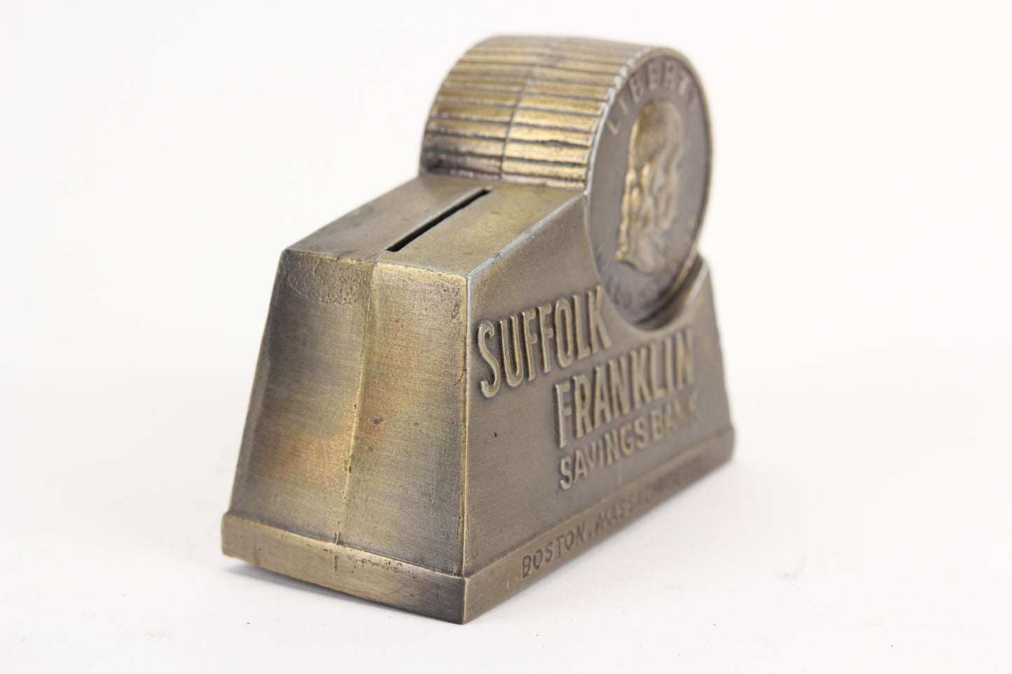 Suffolk Franklin Savings Bank, Boston, Massachusetts Coin Bank