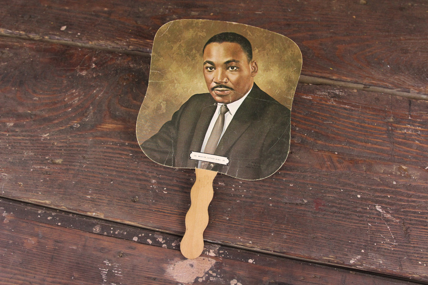 Mammoth Life and Accident Insurance Company Martin Luther King, Jr. Advertising Church Fan