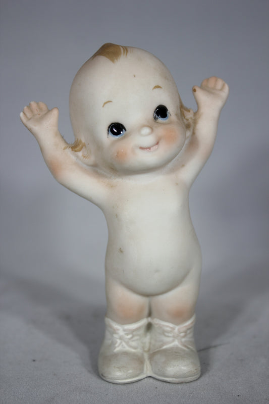 Bisque Kewpie Doll, 4"