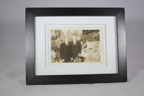 Framed Post-Mortem Funeral Photograph, 4.5x3"