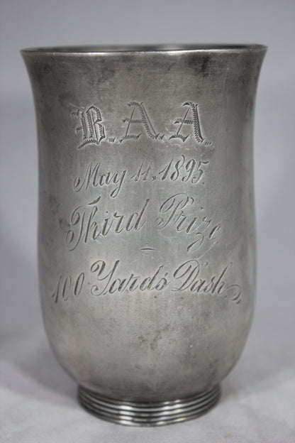 Boston Athletic Association Third Prize Trophy for the 100 Yards Dash, 1895