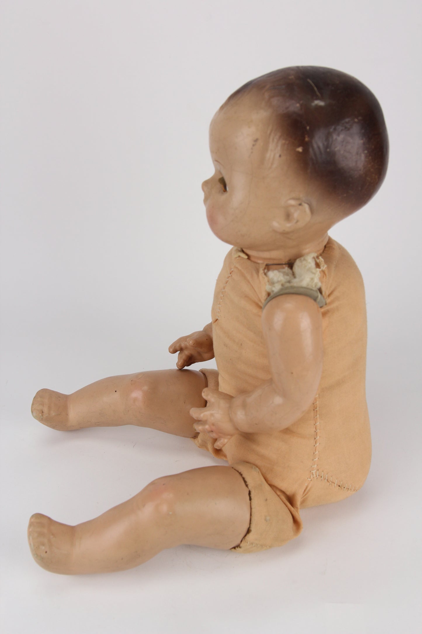 Arranbee R&B Composition Baby Doll with Creepy Eyes and Cloth Body, 20"