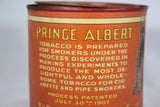 Prince Albert Crimp Cut Tobacco Round Tin Can