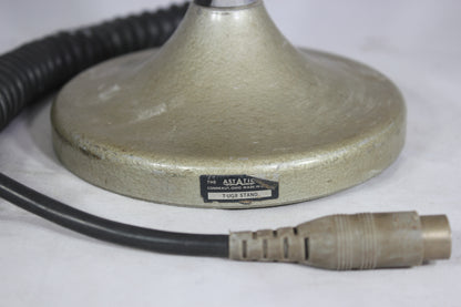 Vintage Astatic D-104 Lollipop Microphone on T-UG8 Stand (Untested)