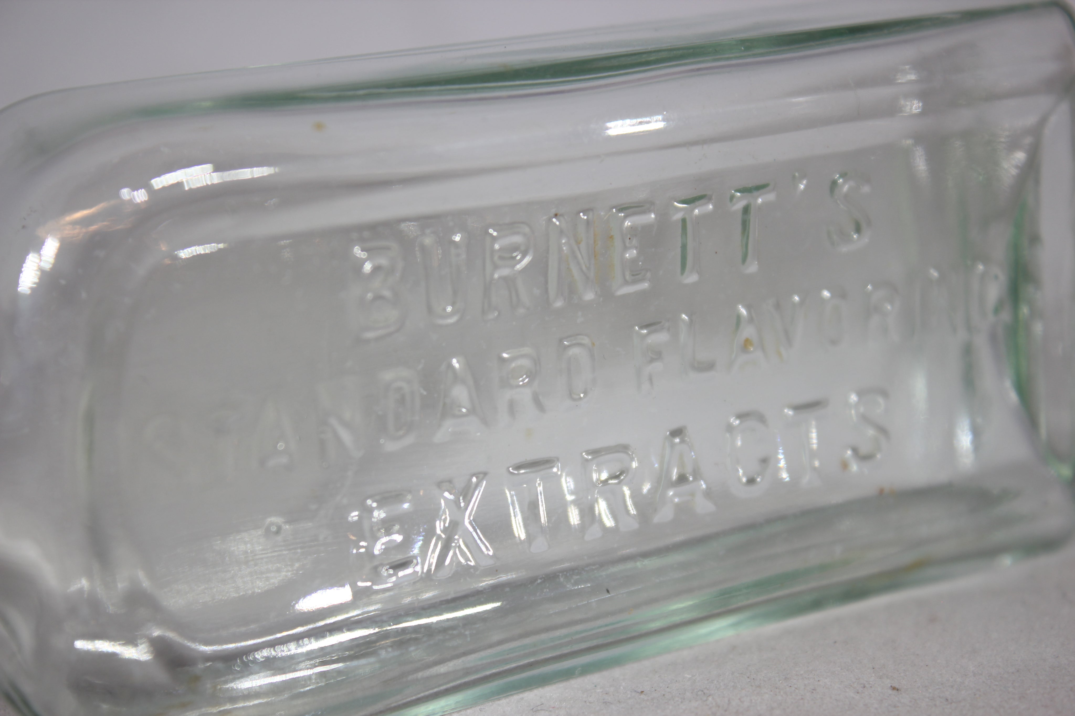 Standard Flavoring Extracts Glass Apothecary Bottle Memory