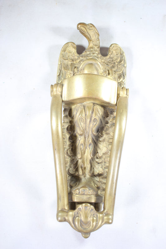 Solid Brass American Eagle Door Knocker