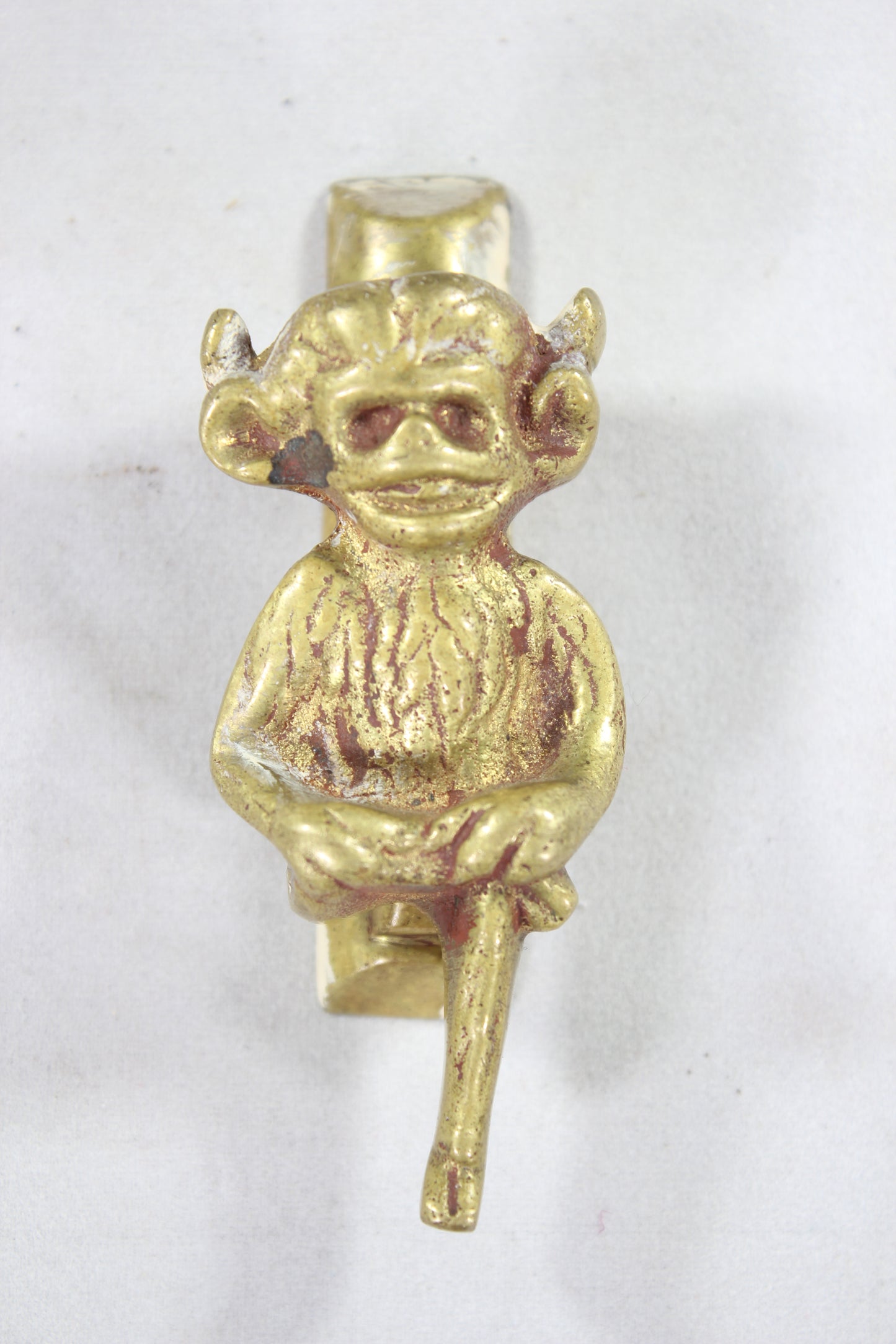 Miniature Imp or Devil Solid Brass Door Knocker