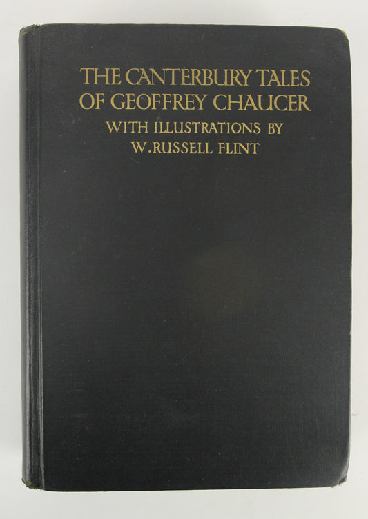 The Canterbury Tales of Geoffrey Chaucer, Illustrated by W. Russell Flint, 1928