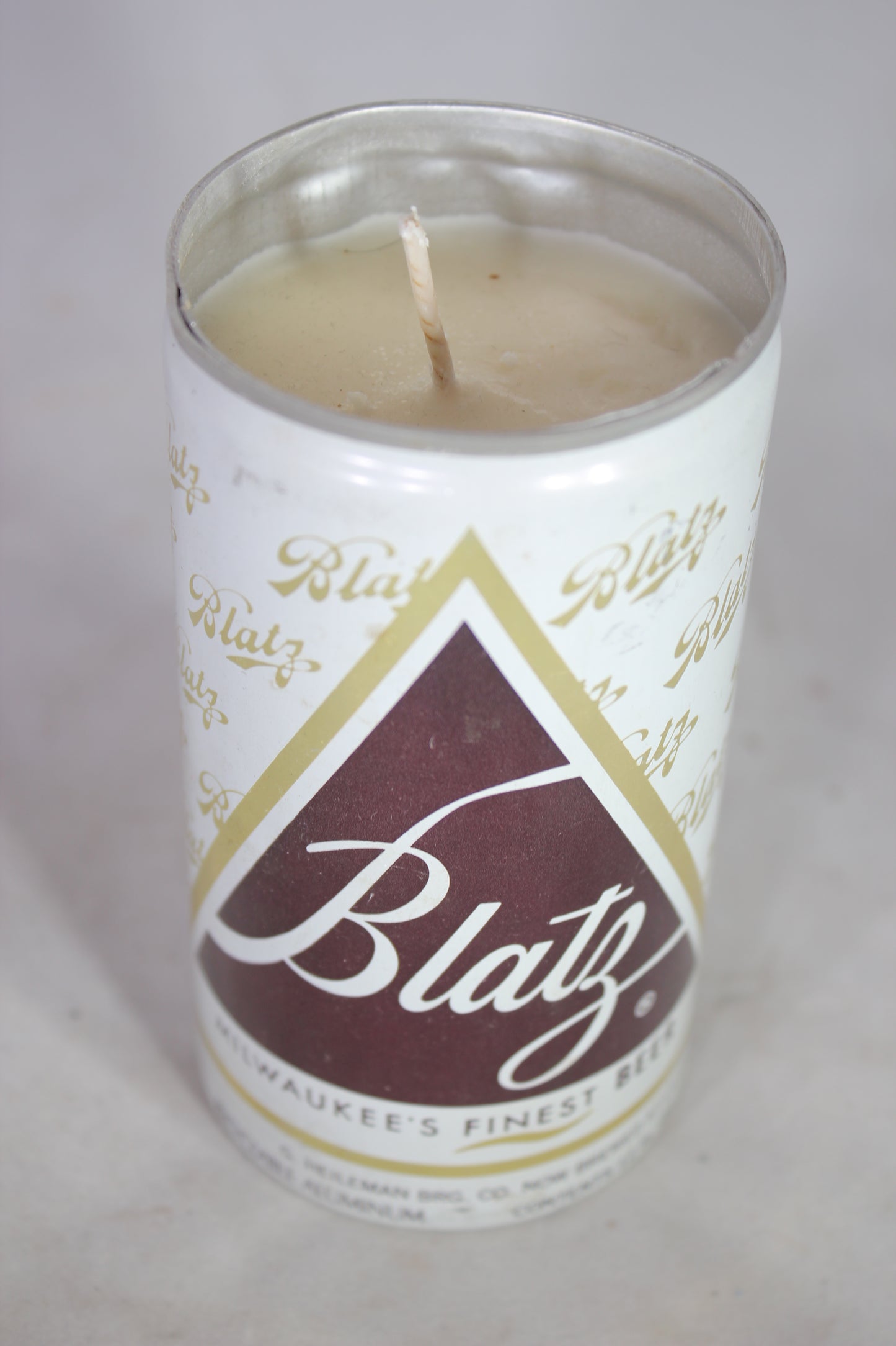 Vintage Beer Can Candles - Blatz, Schlitz, Rolling Rock, & More!