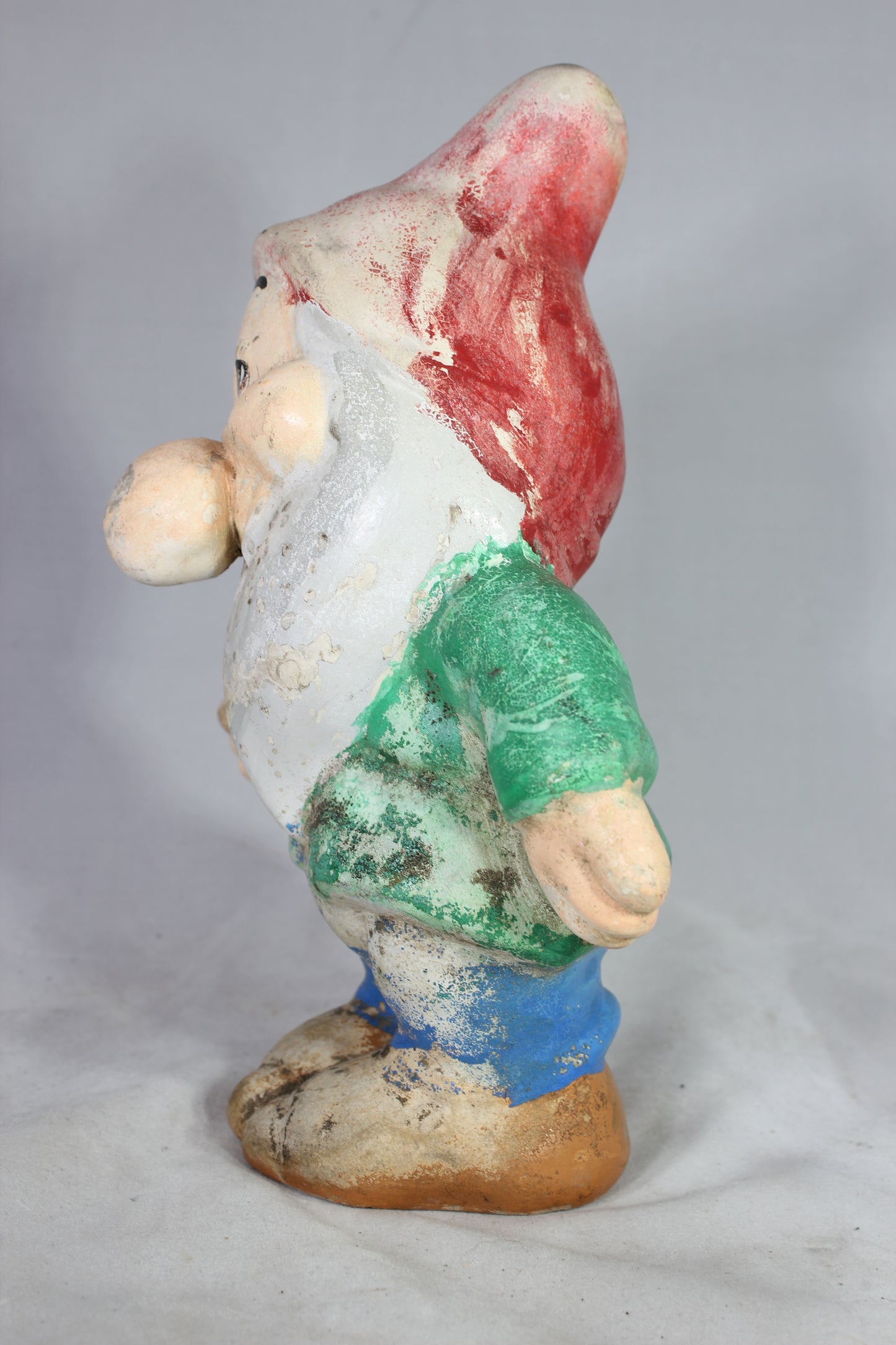 Seven Dwarfs Ceramic Garden Gnome, 9"
