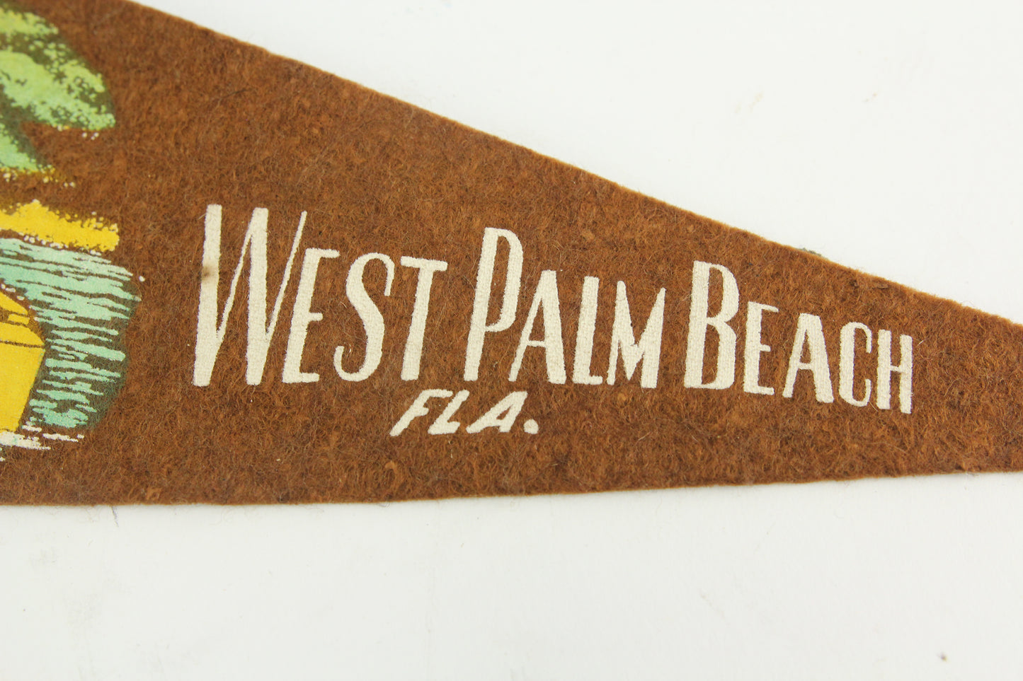 West Palm Beach, Florida Souvenir Pennant - 11"