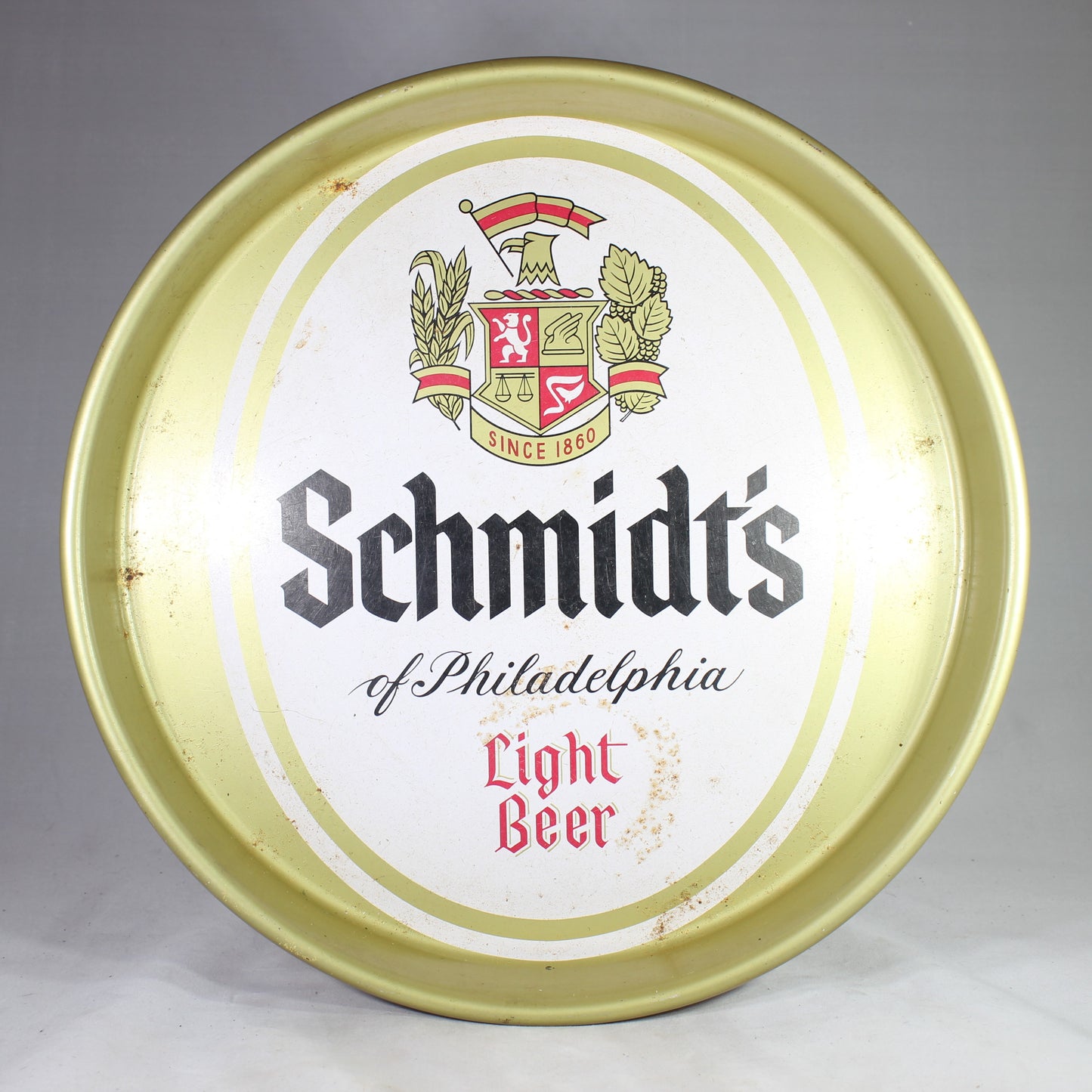 Schmidt's of Philadelphia Light Beer Metal Tray
