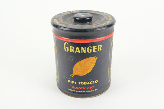 Granger Rough Cut Pipe Tobacco Tin, Liggett & Myers Tobacco Co.