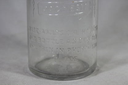 Citrate Magnesia Solution Apothecary Bottle