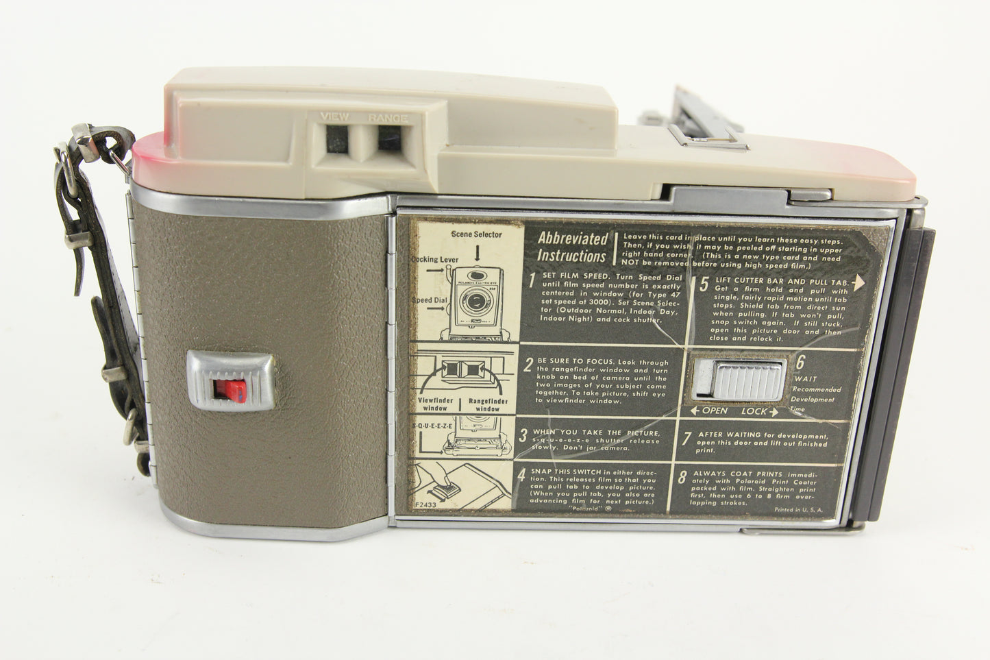 Polaroid 850 Electric Eye Land Camera Folding Instant Camera