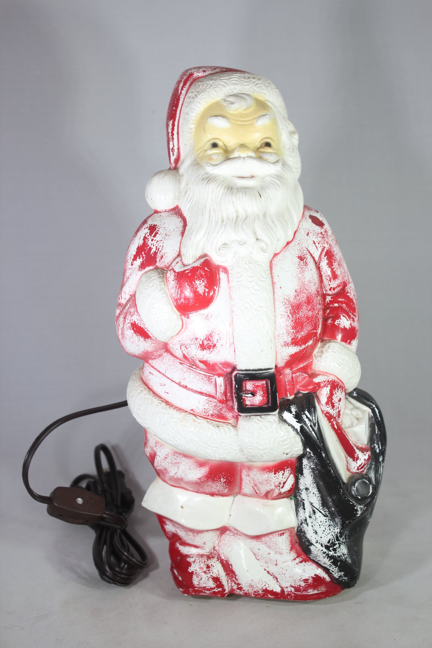 Santa Claus Light Up Blow Mold by Empire Plastic Corp., 1968