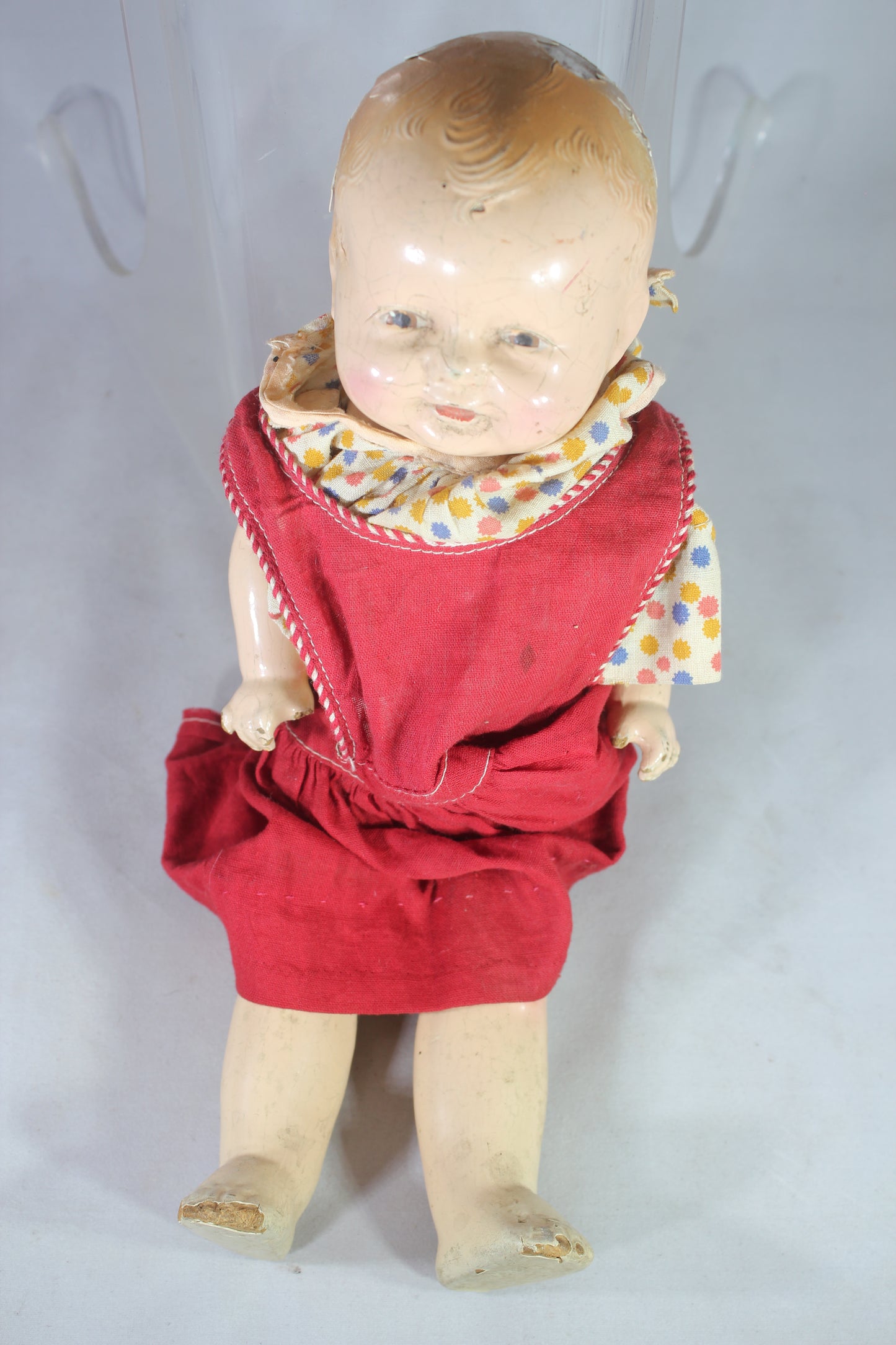 Antique American Character Doll Co. "Petite" 13 Inch Composition Doll, 1920s