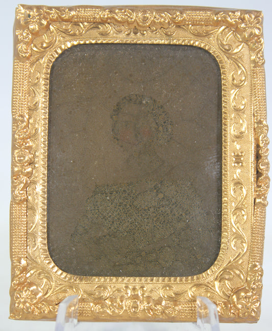 Ambrotype Photograph of a Young Woman (Poor Condition)