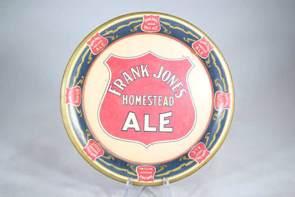 Frank Jones Homestead Ale Tip Tray Beer Coaster, 5"