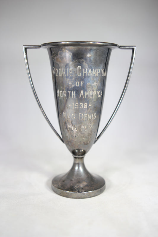 Rookie Champion of North America, 1938 Silver-Plated Trophy