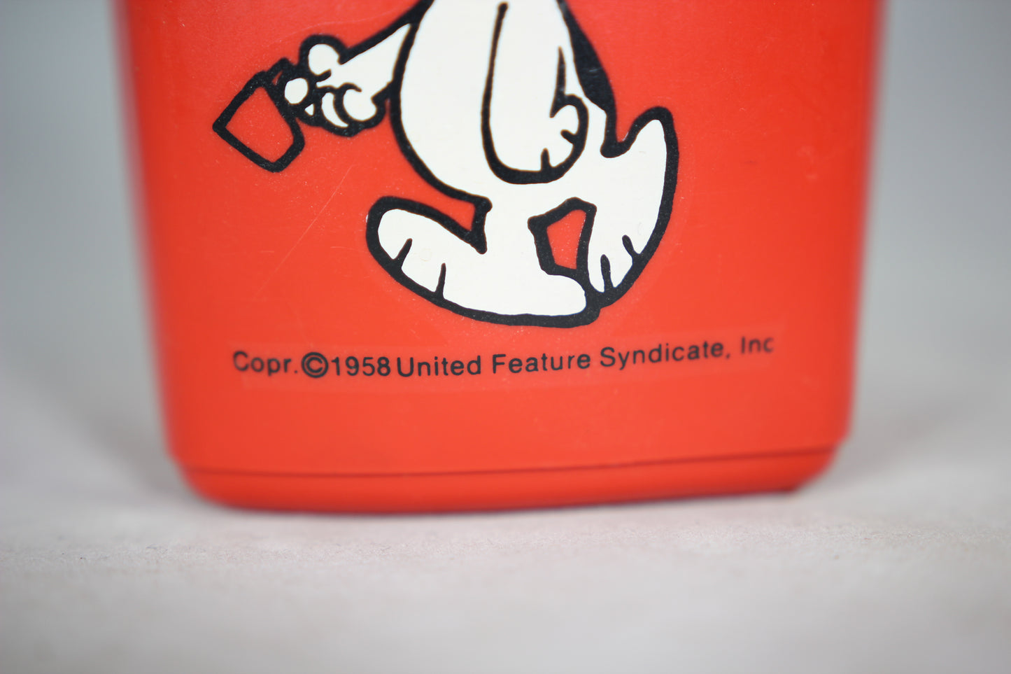 Snoopy Peanuts Thermos, 1958
