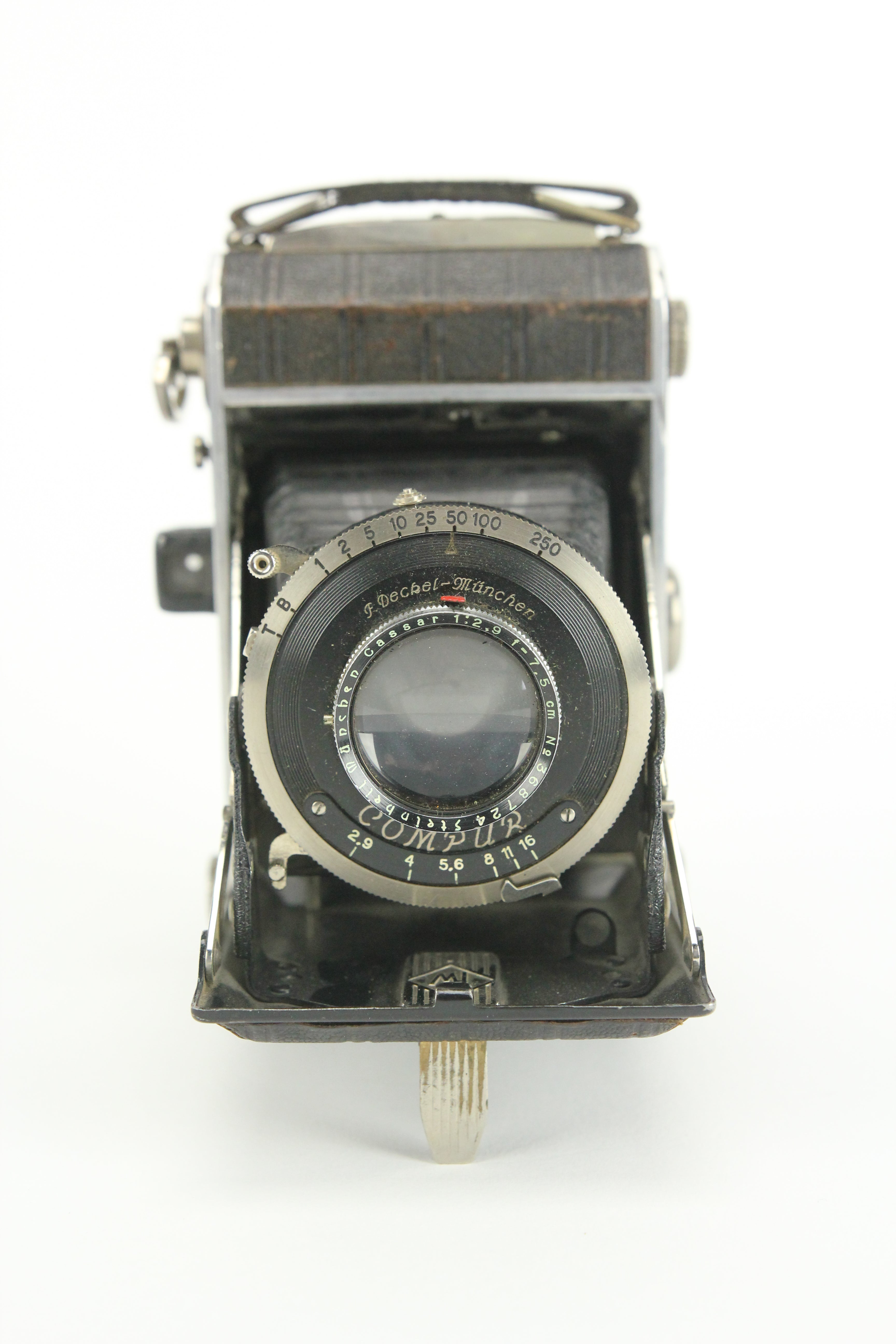 German F. Deckel München (Munich) Compur Shutter f/2.9 Folding Camera –  Memory Hole Vintage