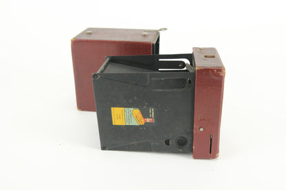 Eastman Kodak Rainbow Hawk-Eye No. 2 Box Camera (Red Color)