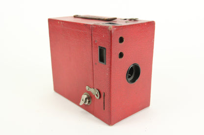 Eastman Kodak Rainbow Hawk-Eye No. 2A Model B Box Camera (Red Color), 1916