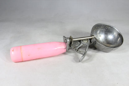 Ice Cream Scoop with Pink Handle, 8"