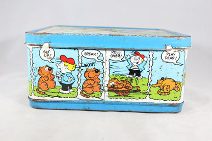 Heathcliff Aladdin Brand Metal Lunchbox, 1982