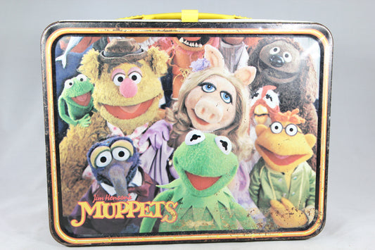 Muppets Fozzie Bear Thermos Brand Metal Lunchbox, 1979