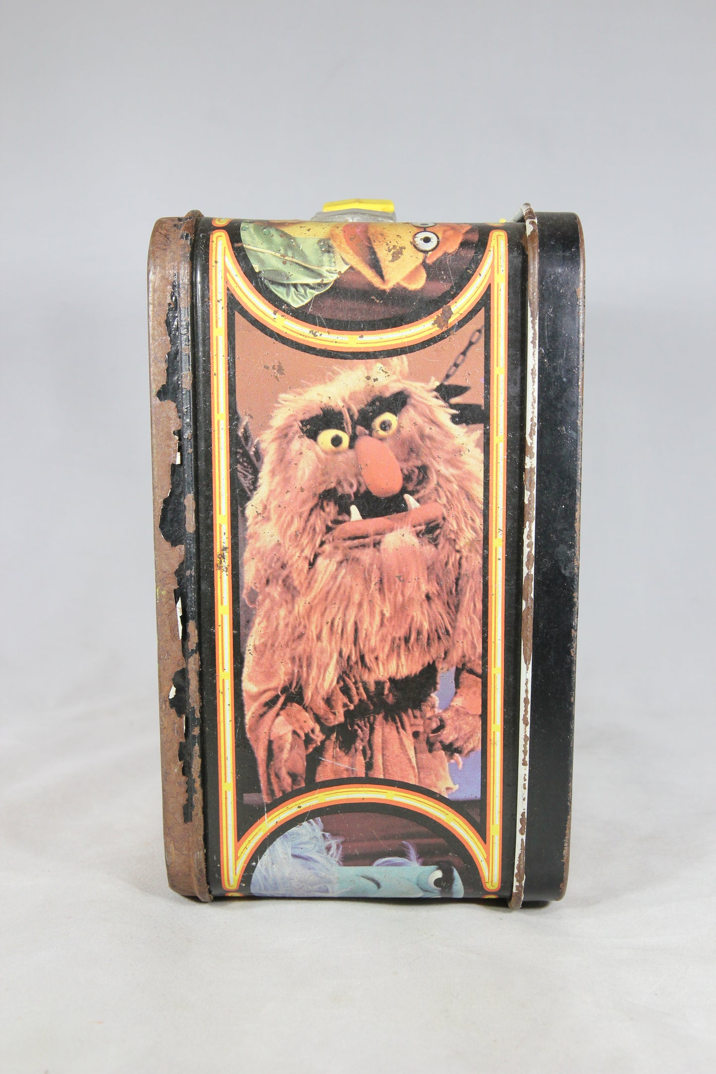 Muppets Fozzie Bear Thermos Brand Metal Lunchbox, 1979