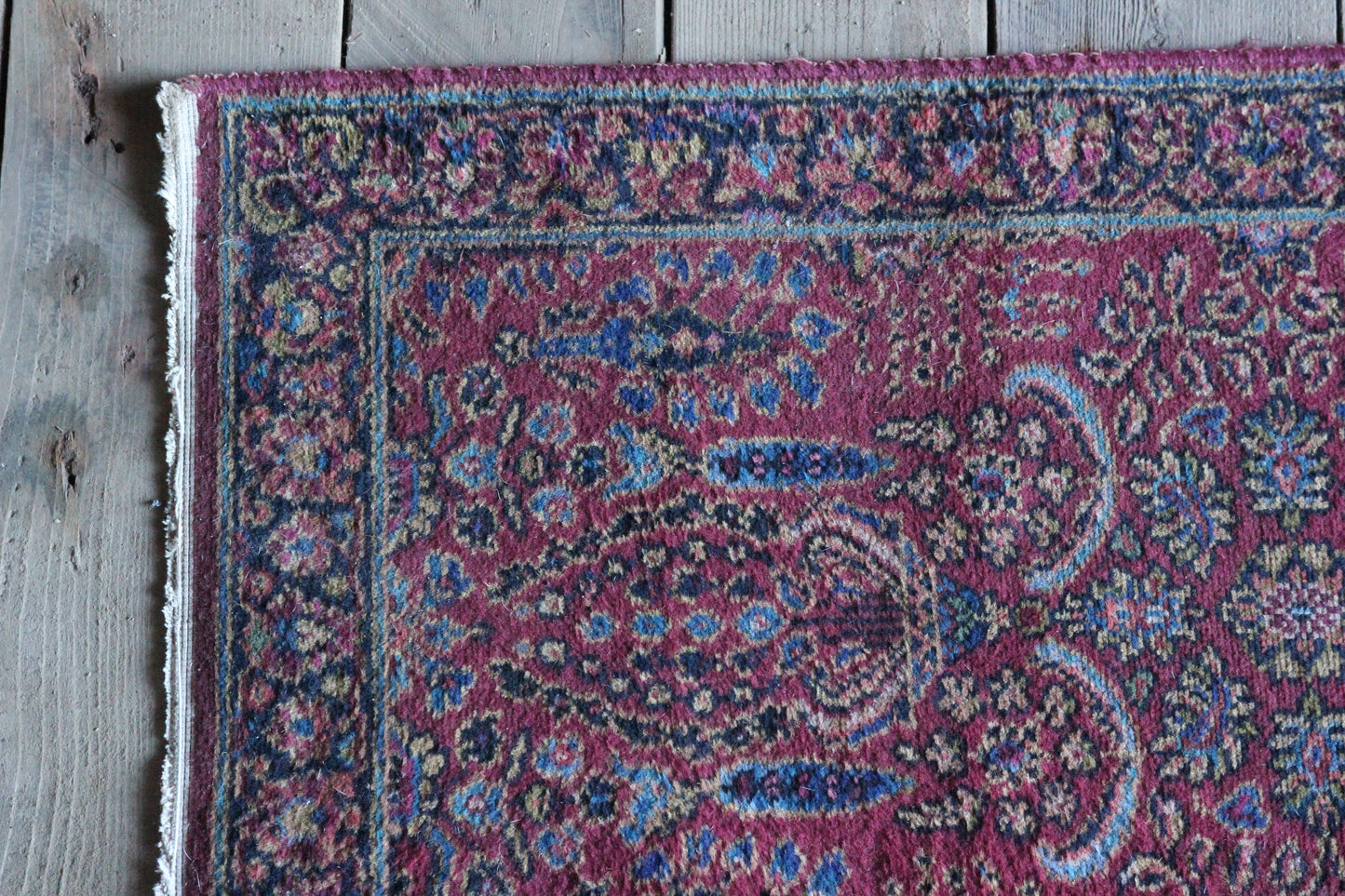 26" x 49" Lanamar by Karastan Kashan Machine Woven Rug, Made in USA