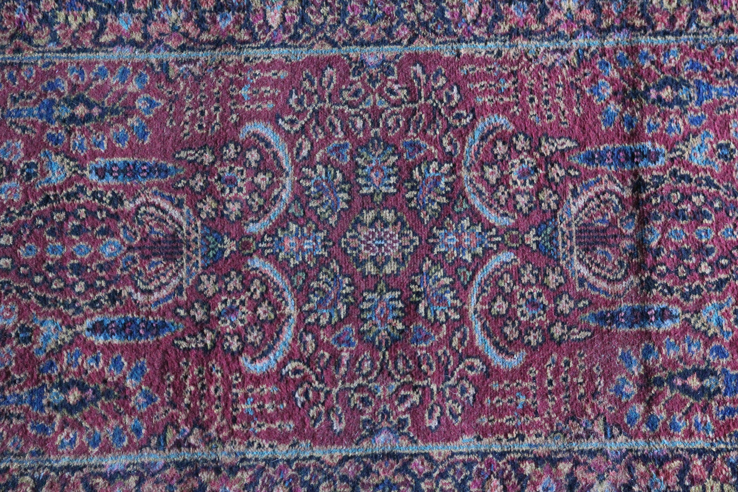 26" x 49" Lanamar by Karastan Kashan Machine Woven Rug, Made in USA
