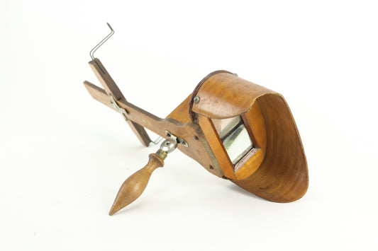 Stereoscope 3D Viewfinder Stereo Card Viewer, Patented June 29, 1874